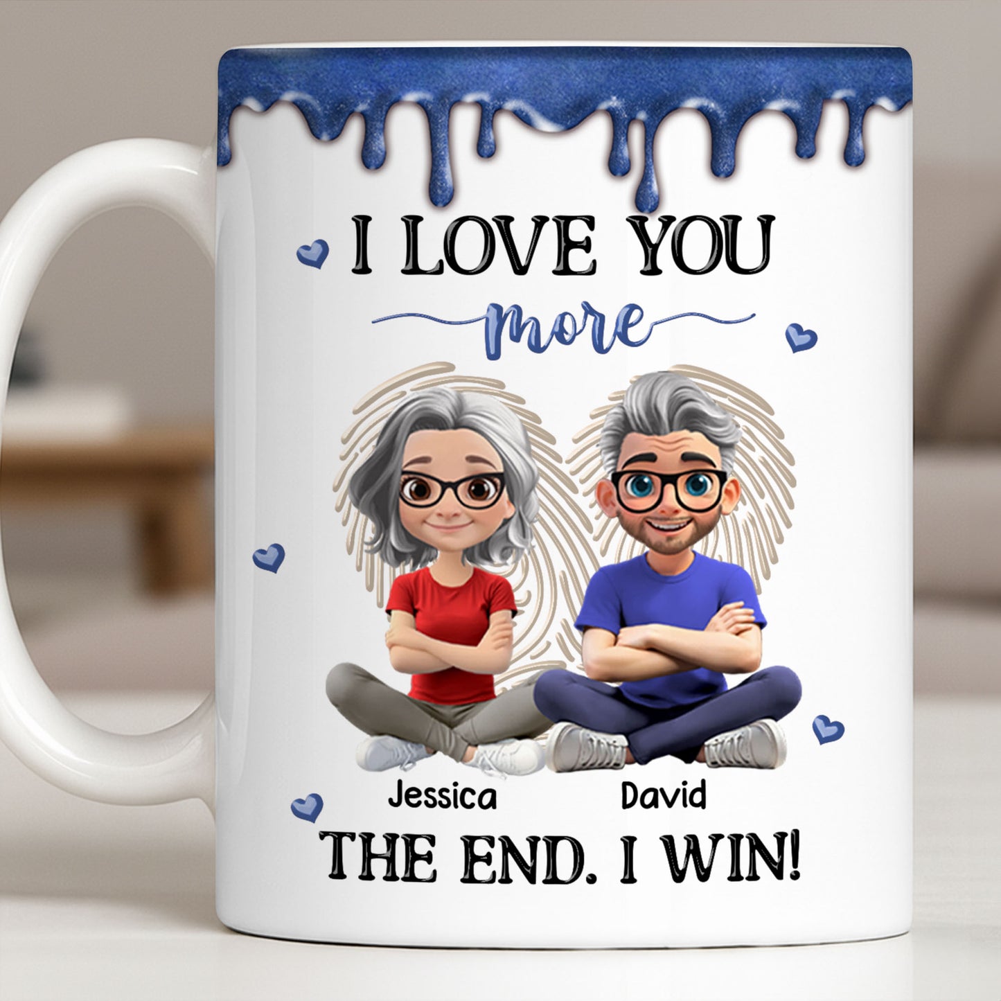 I Love You More, The End I Win, Cartoon Couple