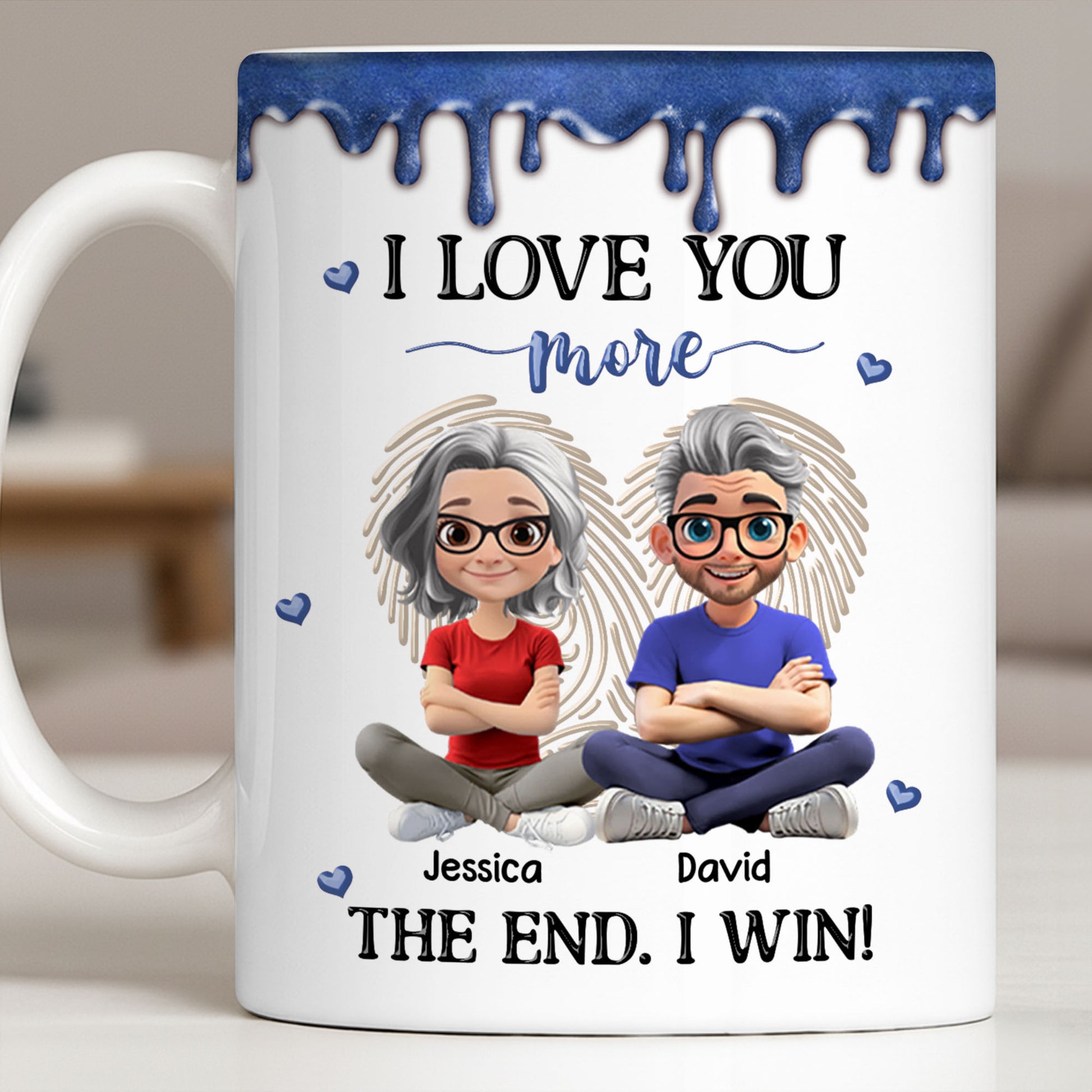 I Love You More, The End I Win, Cartoon Couple
