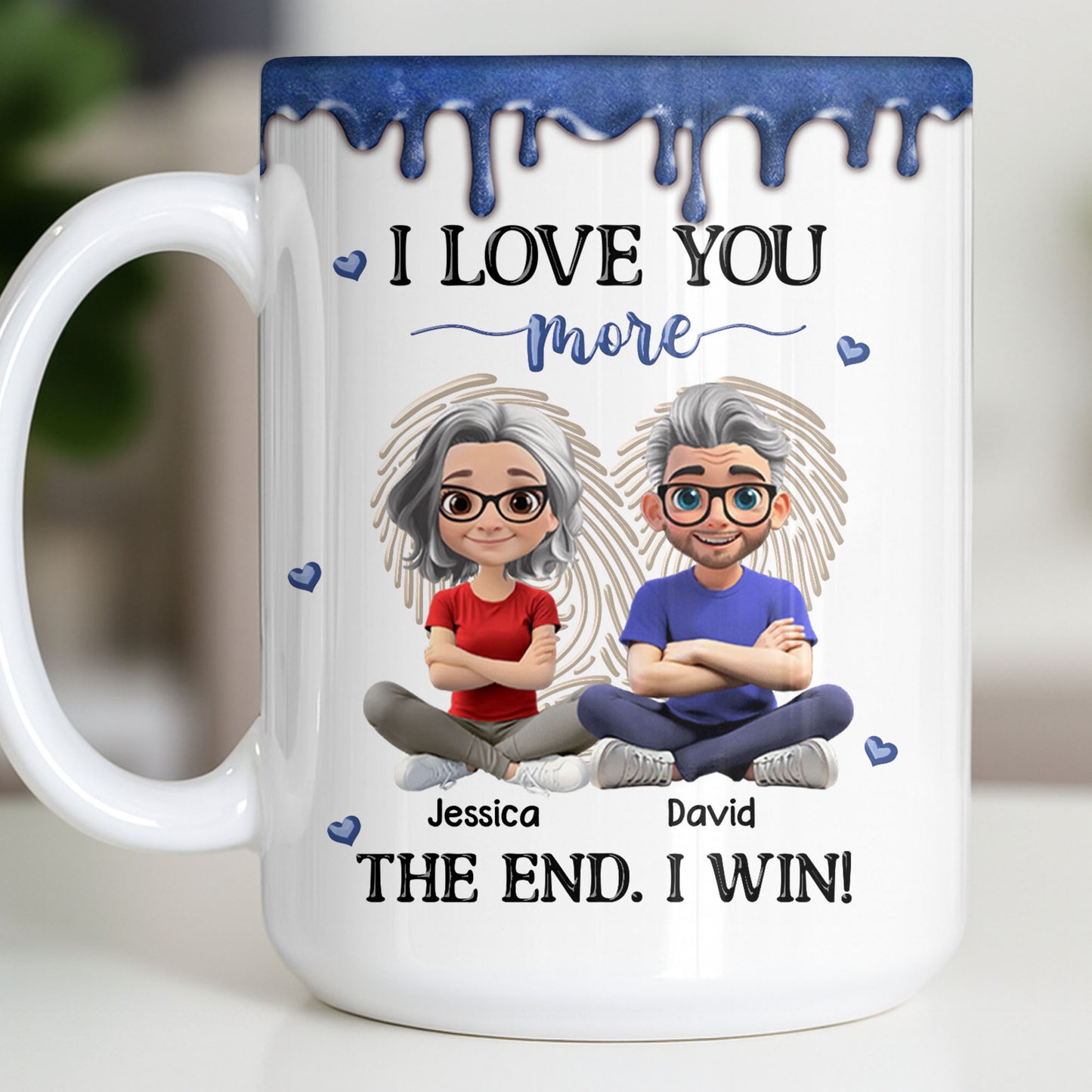 I Love You More, The End I Win, Cartoon Couple