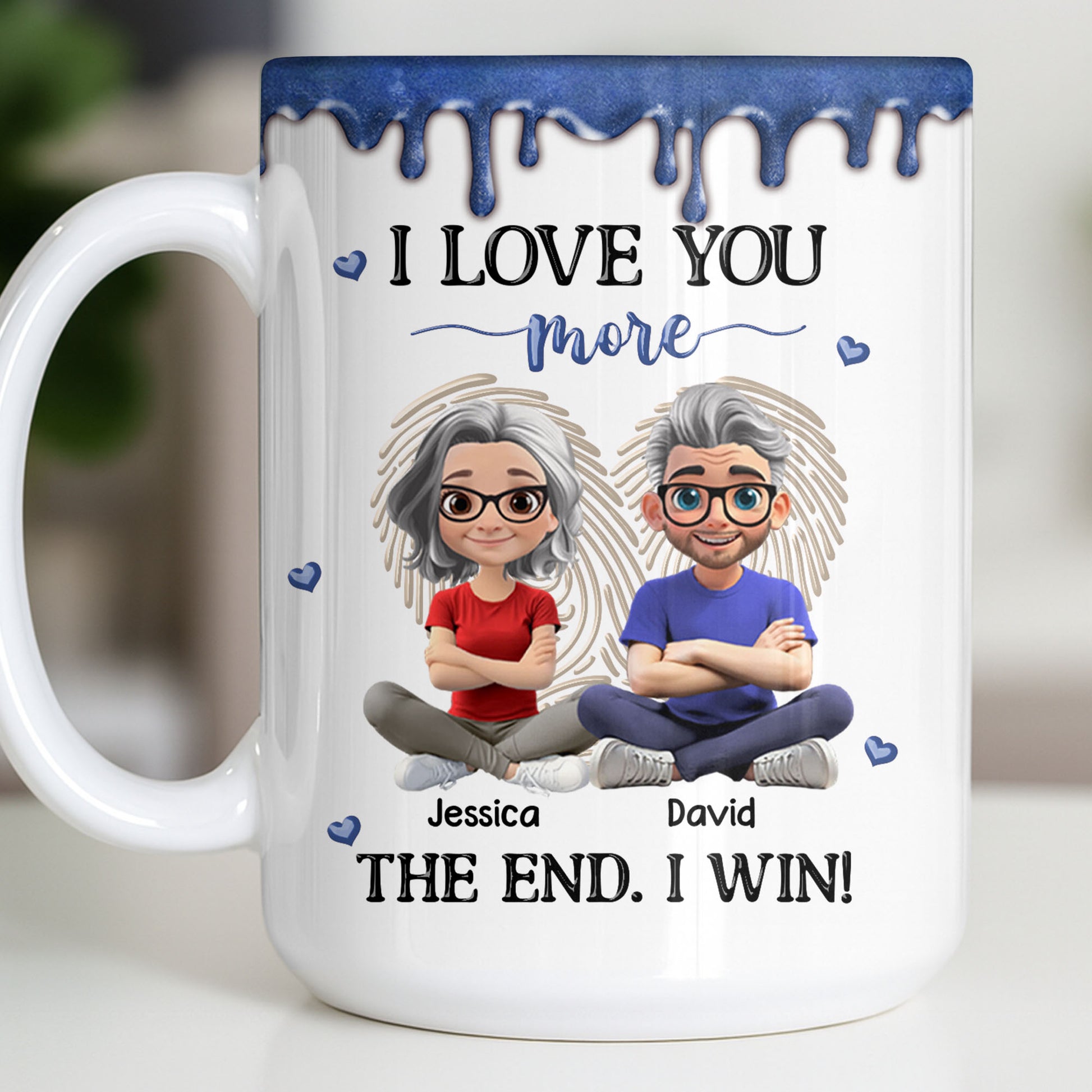 I Love You More, The End I Win, Cartoon Couple