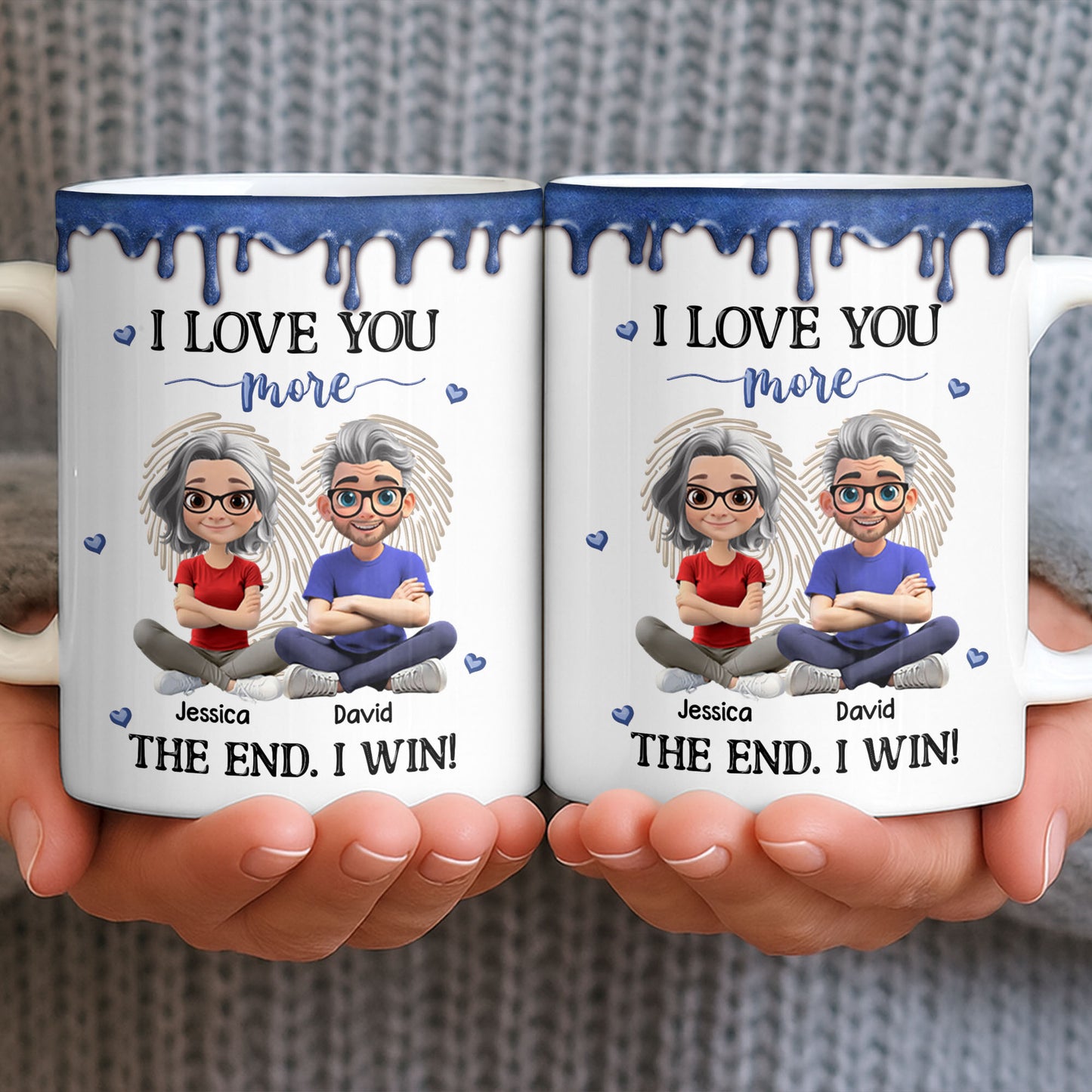 I Love You More, The End I Win, Cartoon Couple