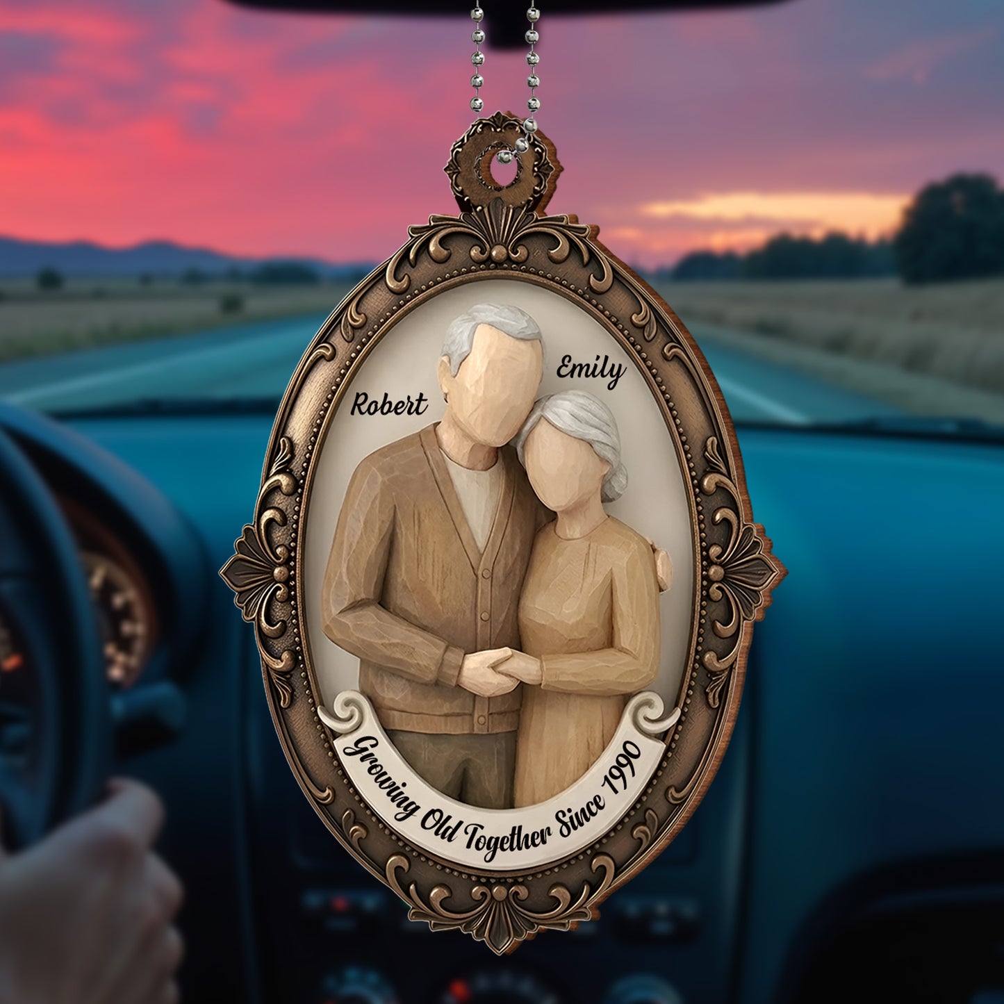 Growing Old Together Since With Elderly Couple