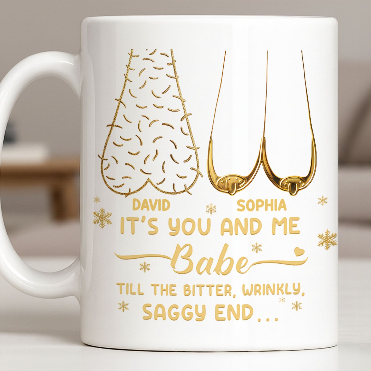 It's You And Me Babe, Older Couple Figures