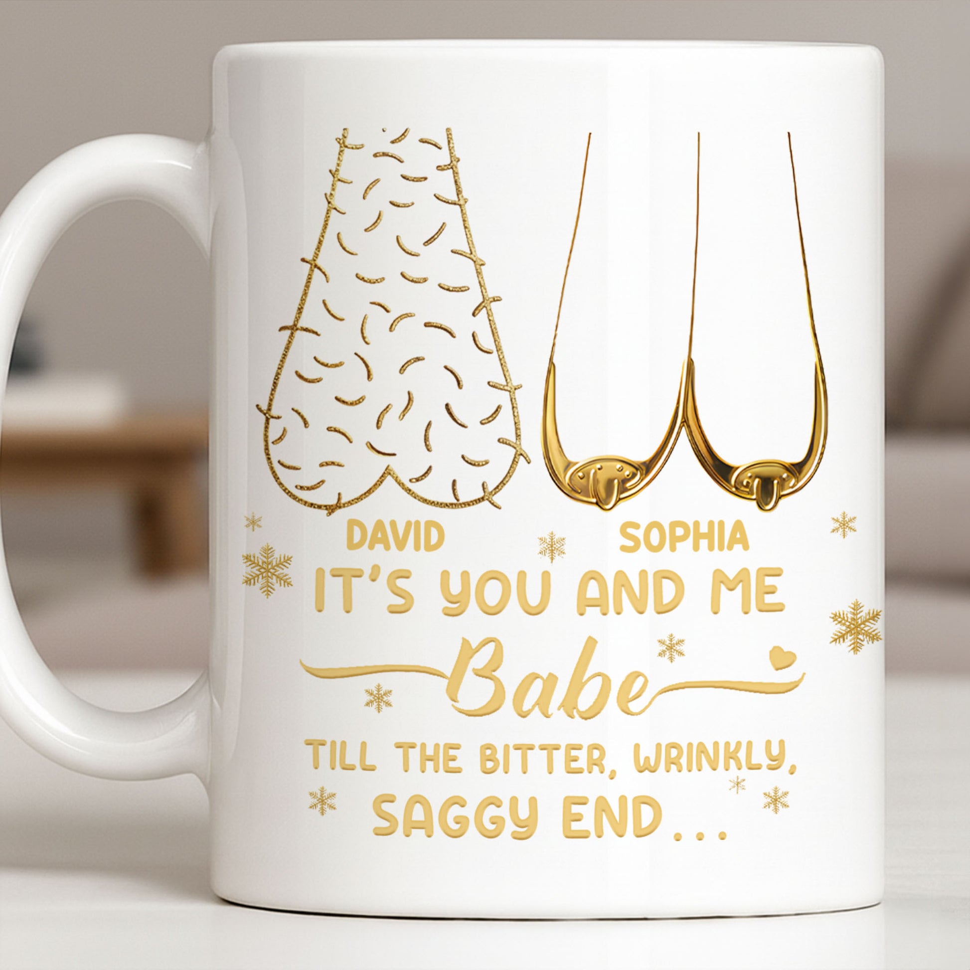 It's You And Me Babe, Older Couple Figures