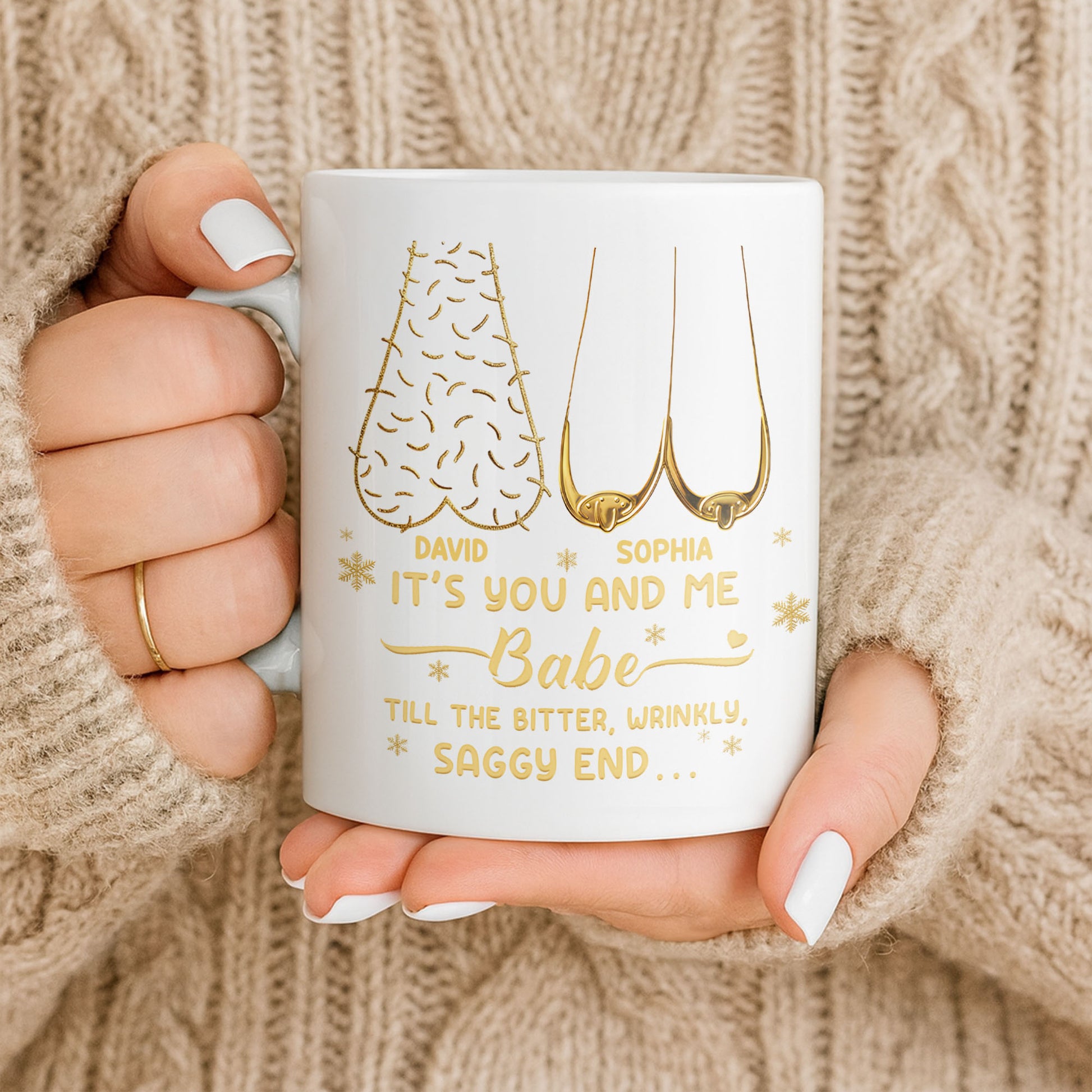 It's You And Me Babe, Older Couple Figures