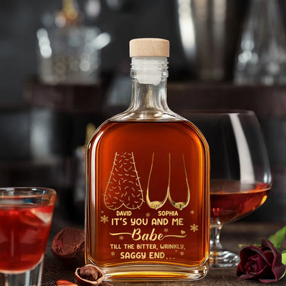 It's You And Me Babe, Tree and Heart Shapes Design