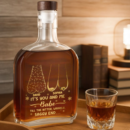 It's You And Me Babe, Tree and Heart Shapes Design