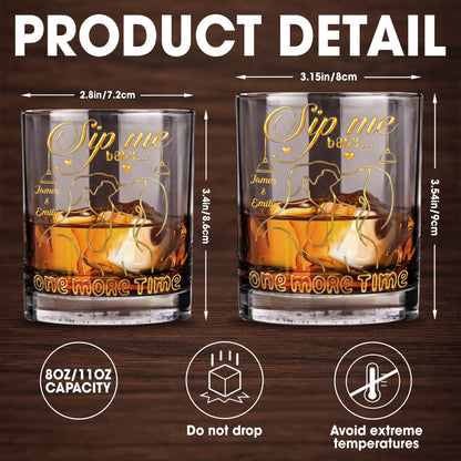 Sip Me Baby One More Time With Couples And Heart Design