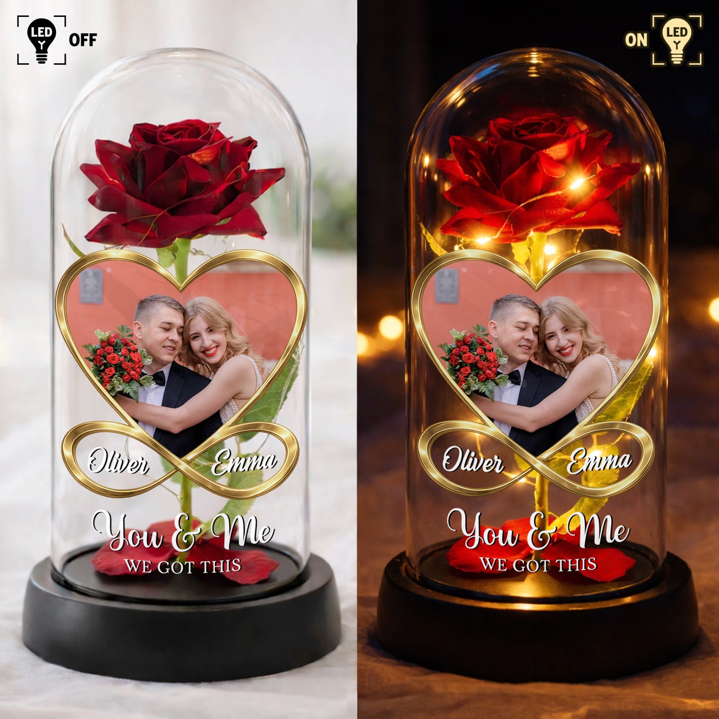 You & Me We Got This, Rose And Heart