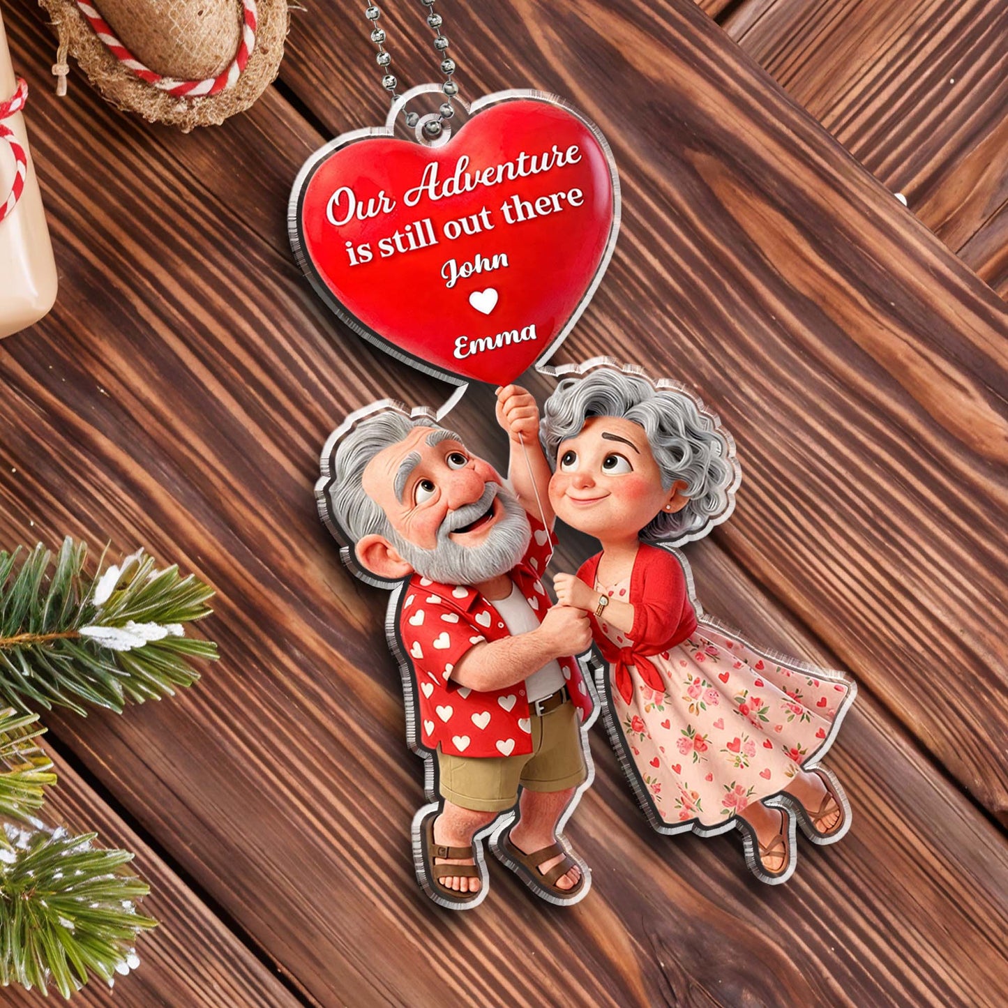 Our Adventure Is Still Out There, Elderly Couple Heart