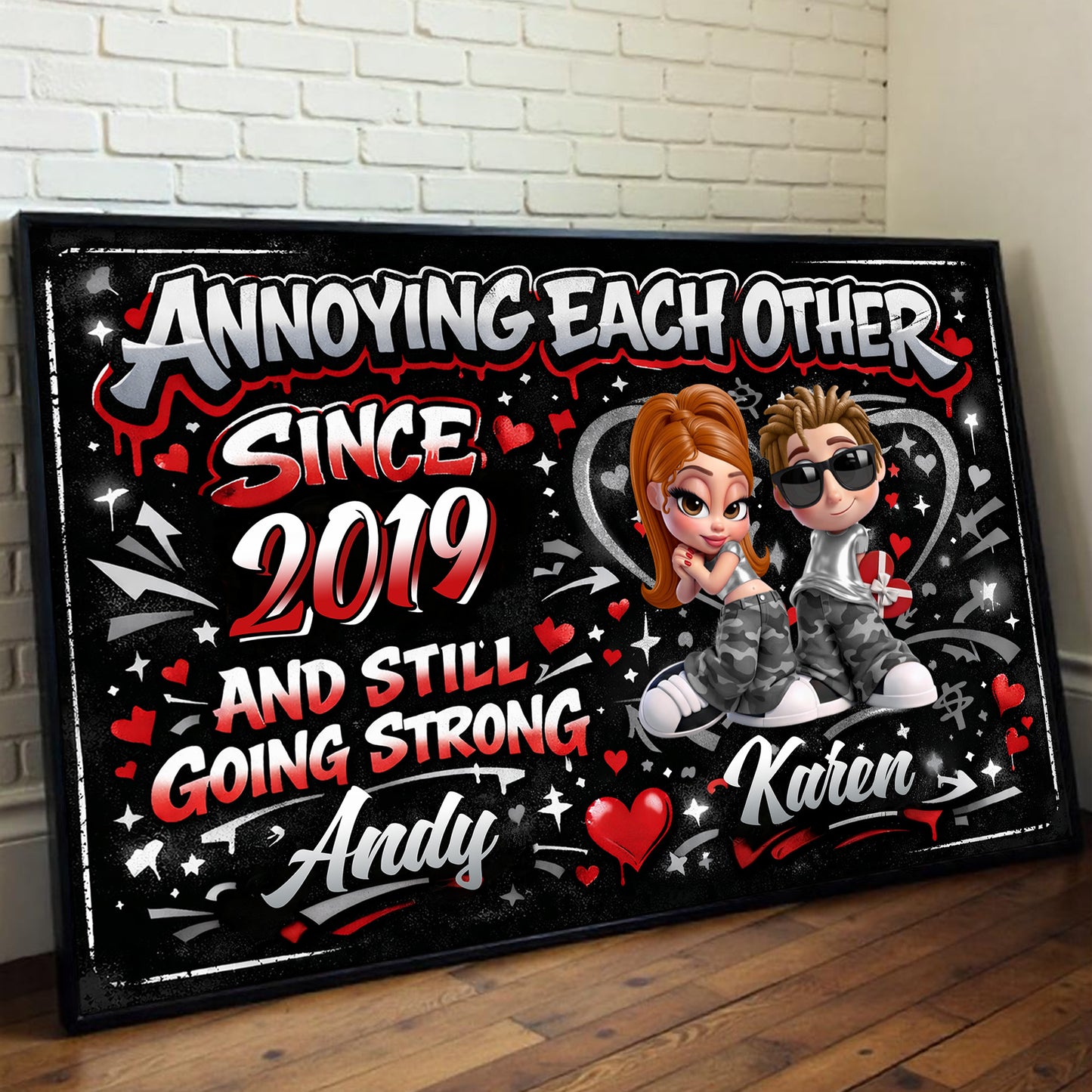 Annoying Each Other Since And Still Going Strong, Hearts and Stars