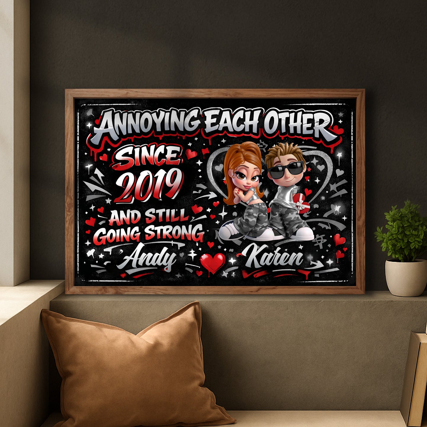 Annoying Each Other Since And Still Going Strong, Hearts and Stars