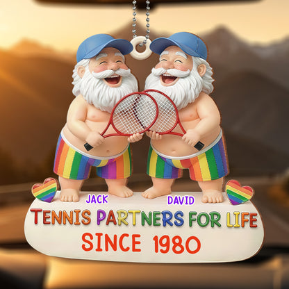 Tennis Partners For Life, Rainbow Shorts