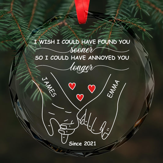 Found You Sooner Annoyed You Longer Holding Hands Hearts