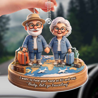 Hold Your Hand At 80 And Say Let's Go Traveling