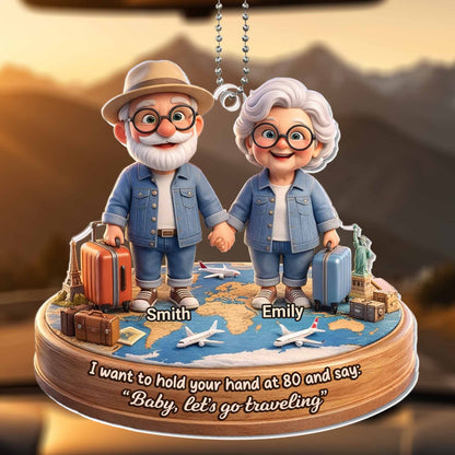 Hold Your Hand At 80 And Say Let's Go Traveling