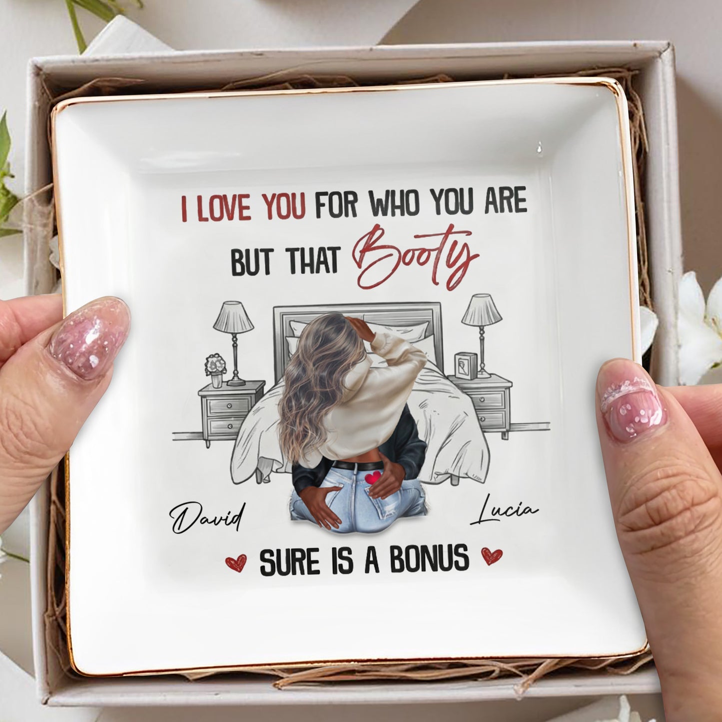 I Love You for Who You Are, Couple Embrace