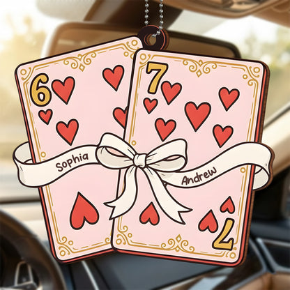 Celebrate Your Love With Customizable Hearts Playing Cards