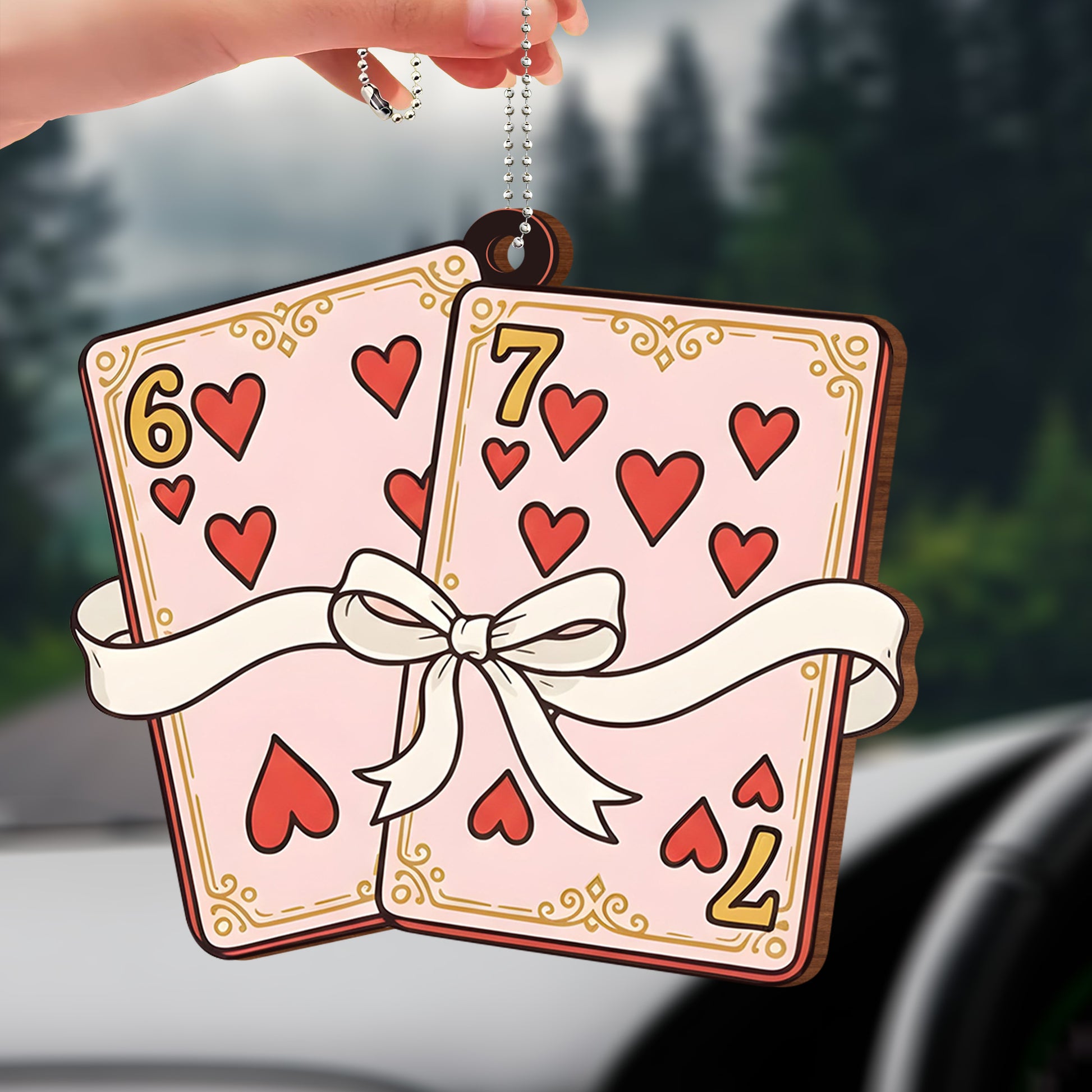 Celebrate Your Love With Customizable Hearts Playing Cards