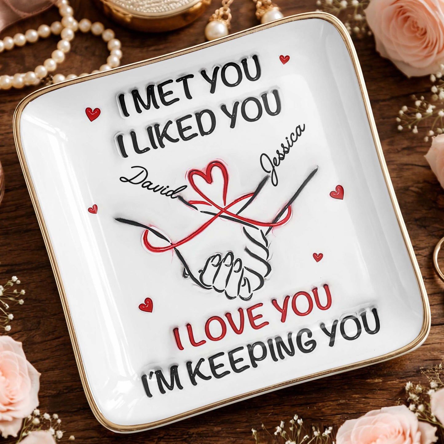 I Met You, I Liked You, Hearts, Hand Holding