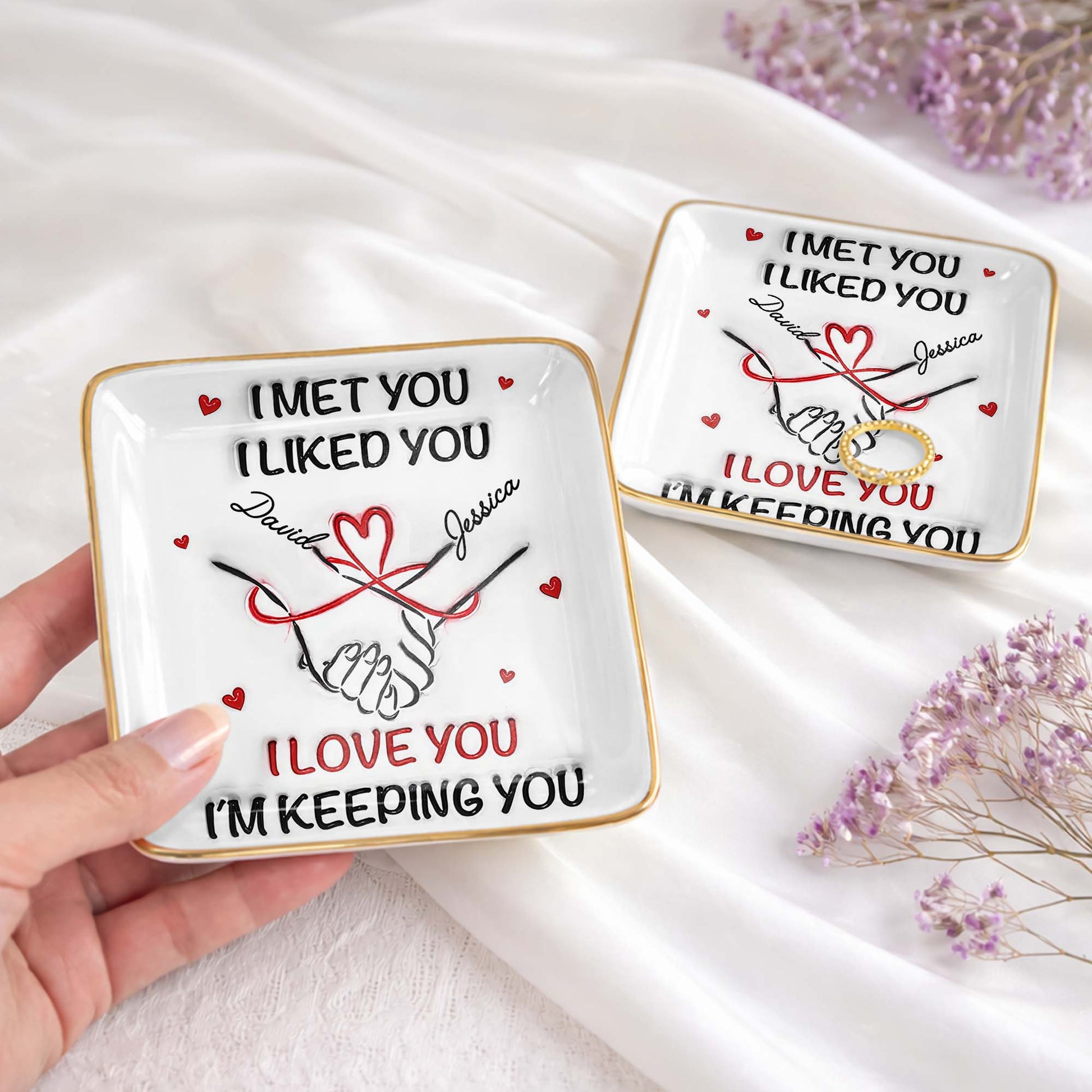 I Met You, I Liked You, Hearts, Hand Holding