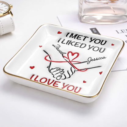 I Met You, I Liked You, Hearts, Hand Holding