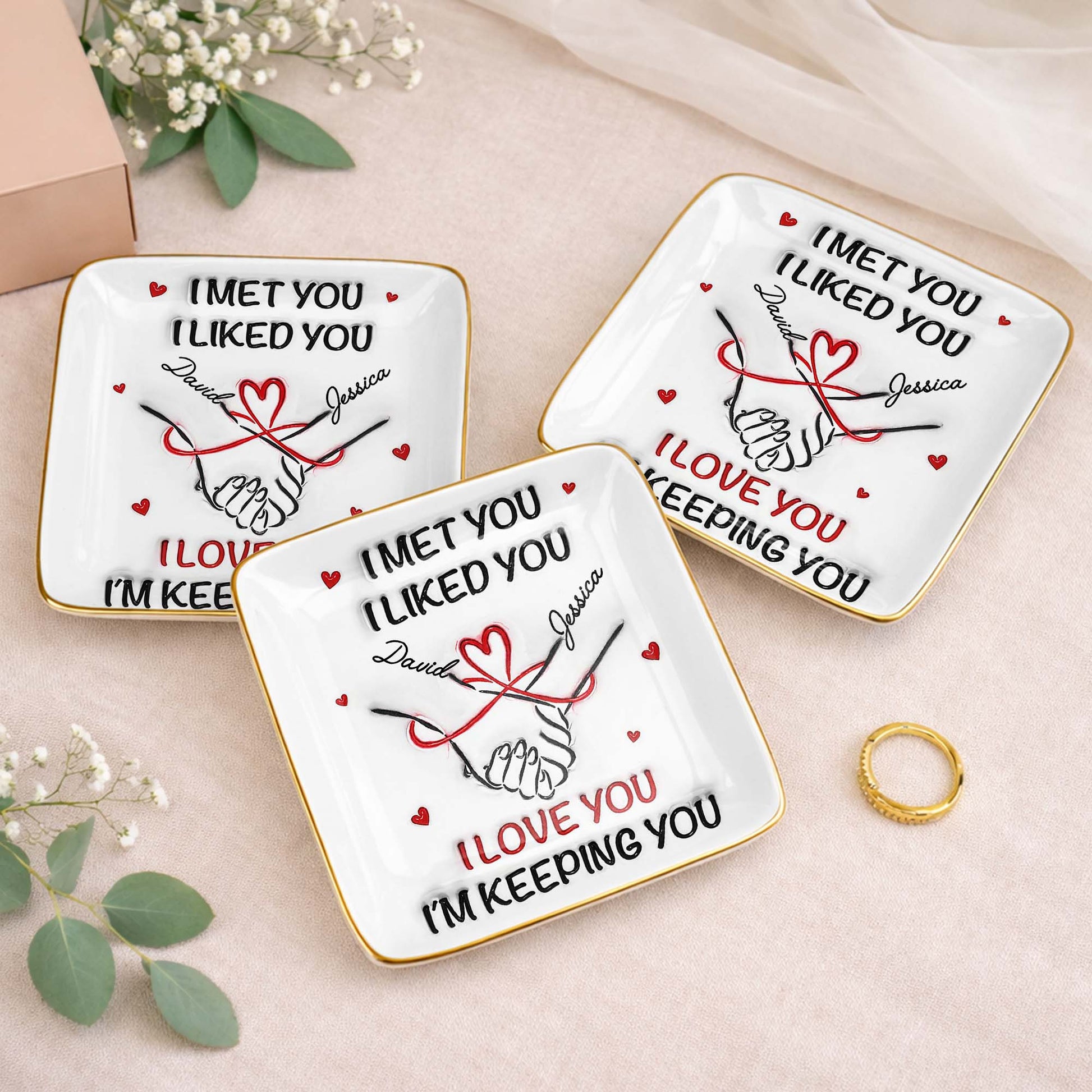 I Met You, I Liked You, Hearts, Hand Holding