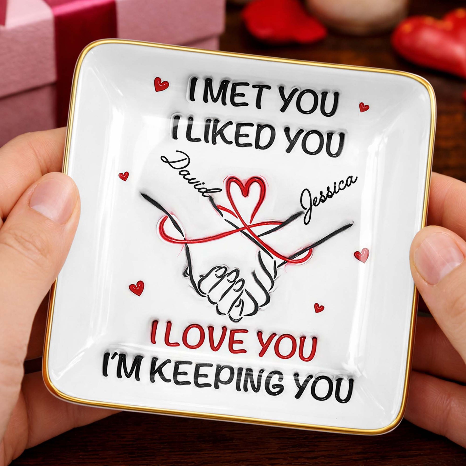 I Met You, I Liked You, Hearts, Hand Holding