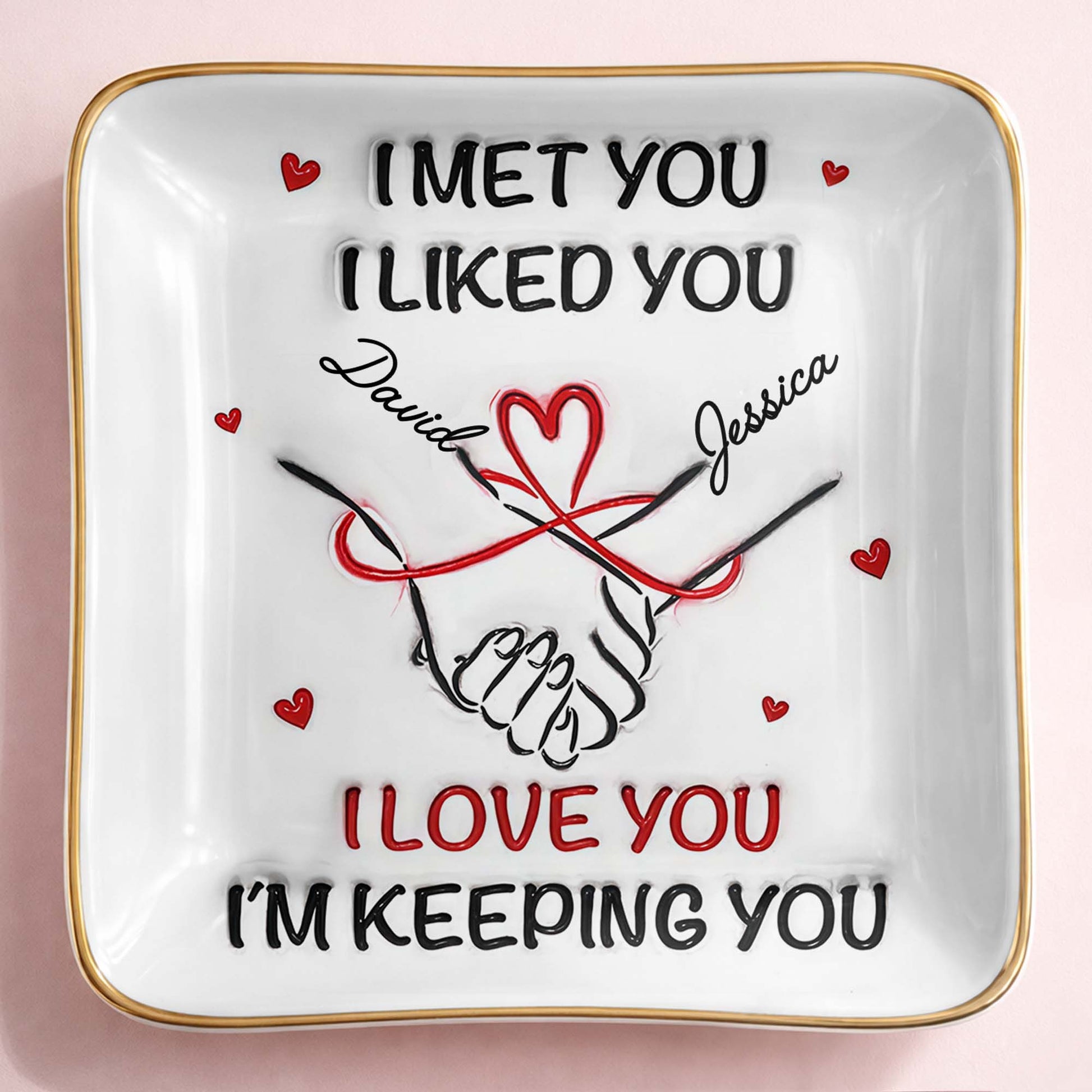 I Met You, I Liked You, Hearts, Hand Holding