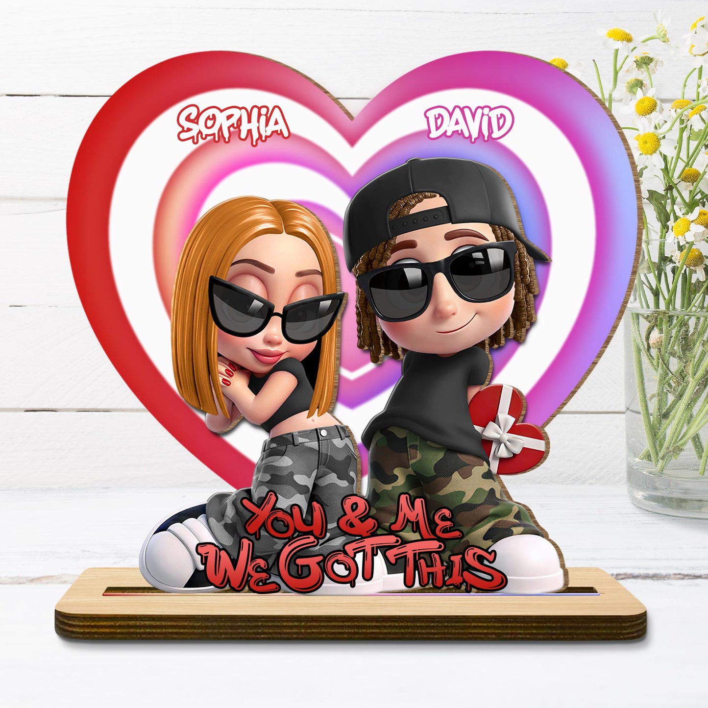 You & Me We Got This, Hearts And Sunglasses