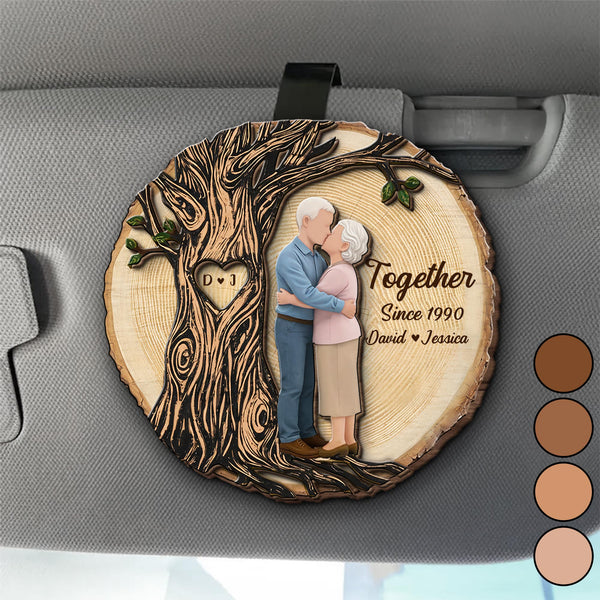 Together Since, Tree And Couple Design