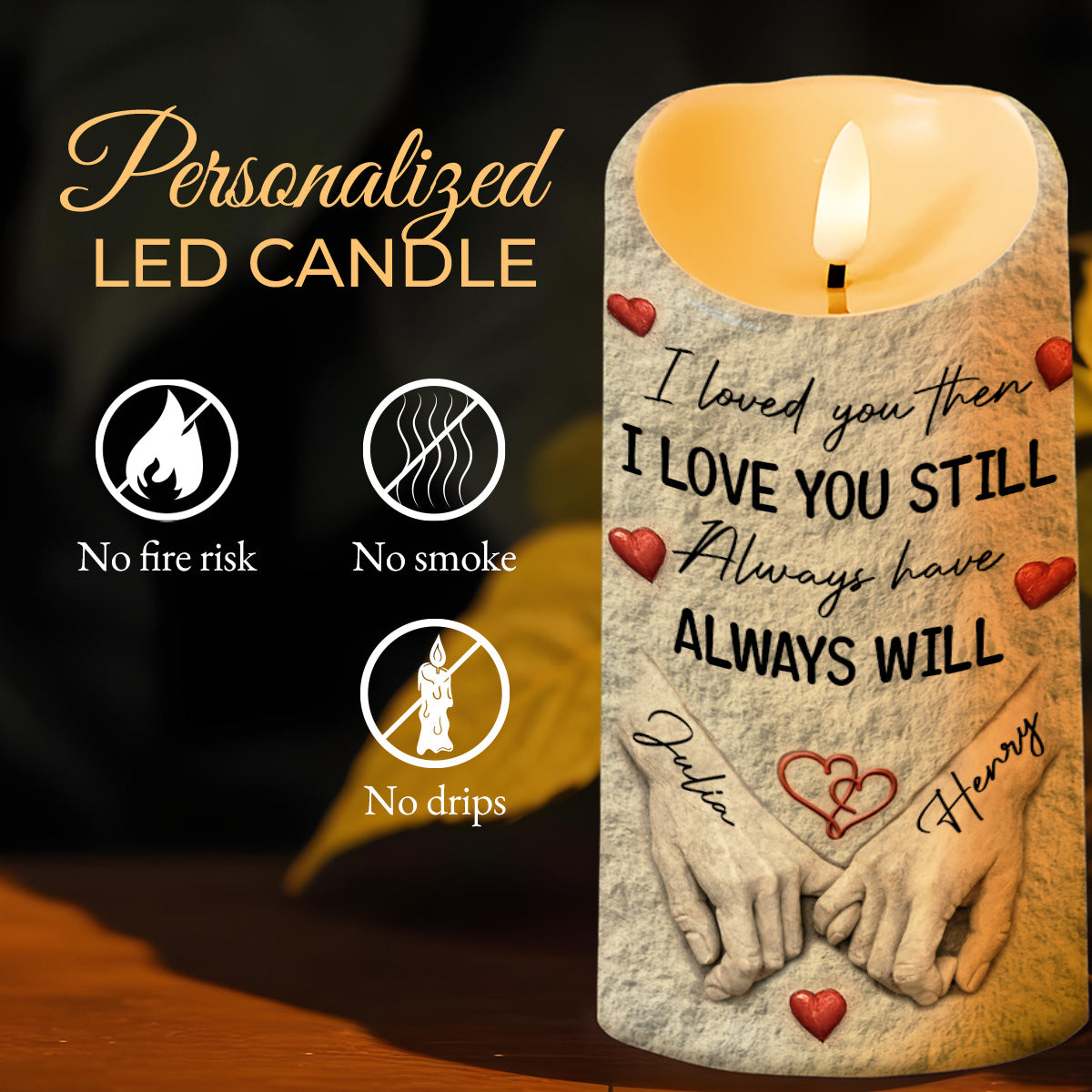 I Loved You Then, I Love You Still, Holding Hands