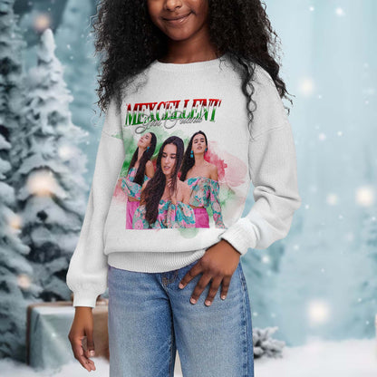 Mexcellent With Your Amigas Floral Earrings Design Sweatshirt