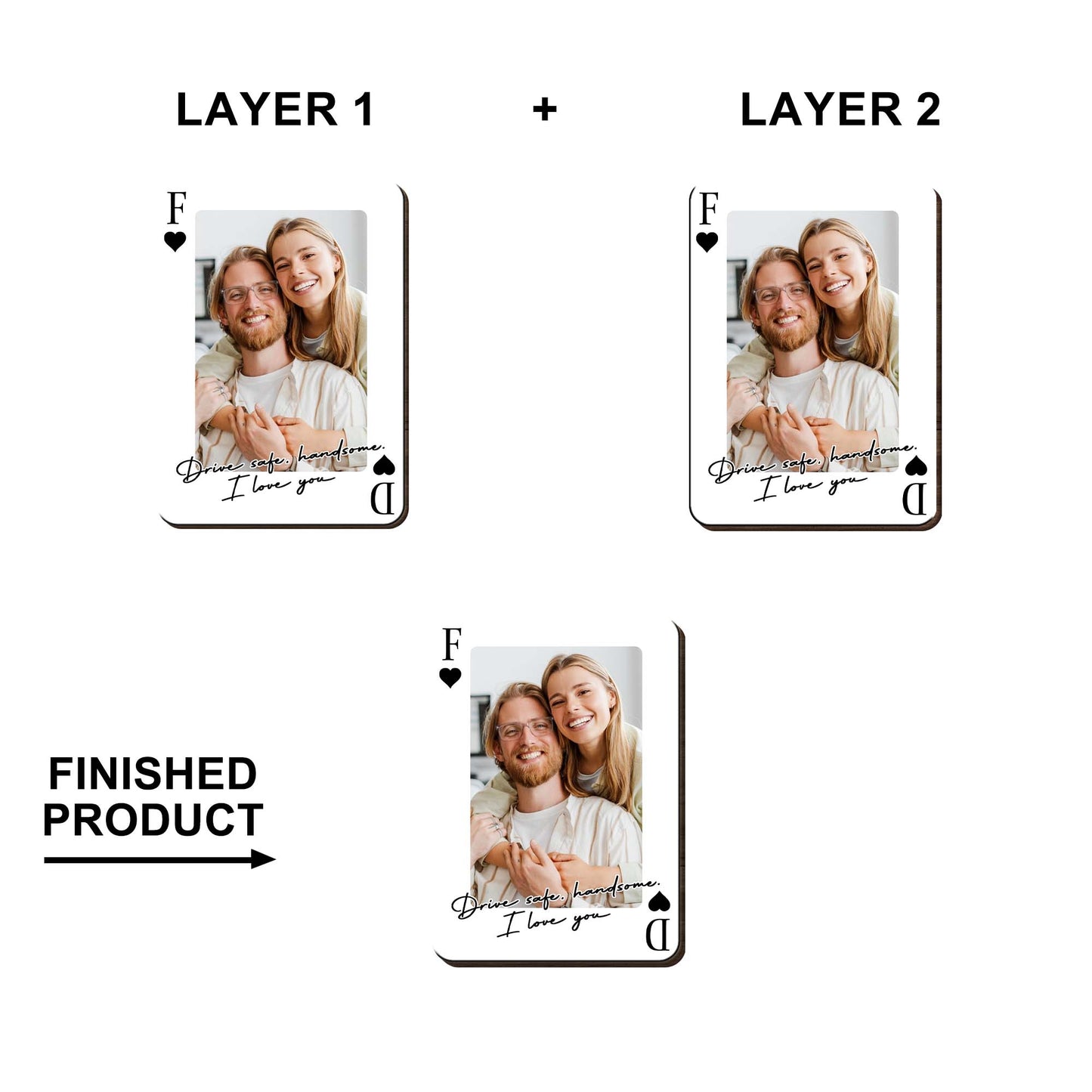 Drive Safe Handsome I Love You Personalized Photo