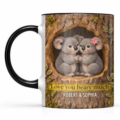 Love You Beary Much Two Koalas In Tree Hollow