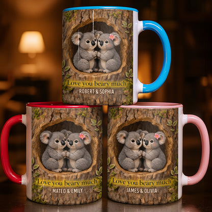 Love You Beary Much Two Koalas In Tree Hollow