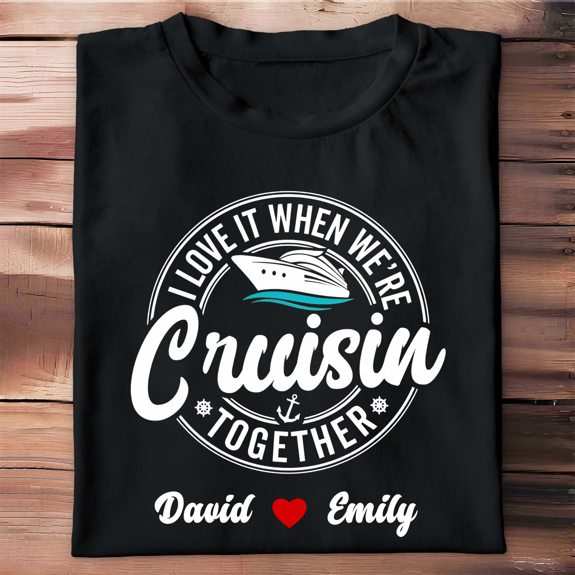 I Love It When We're Cruisin' Together, Ship And Heart