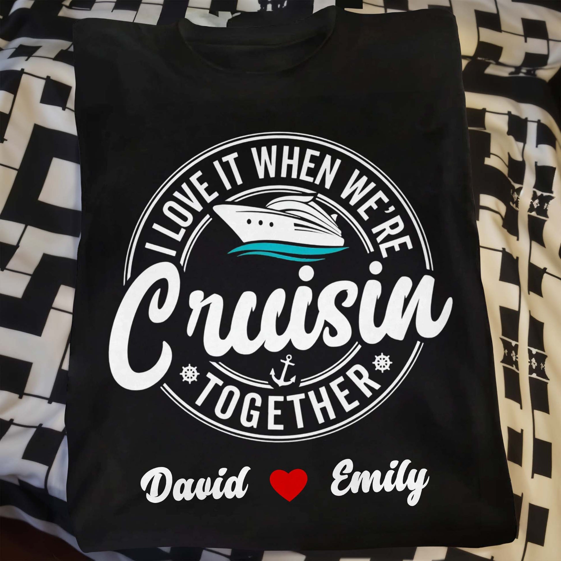 I Love It When We're Cruisin' Together, Ship And Heart