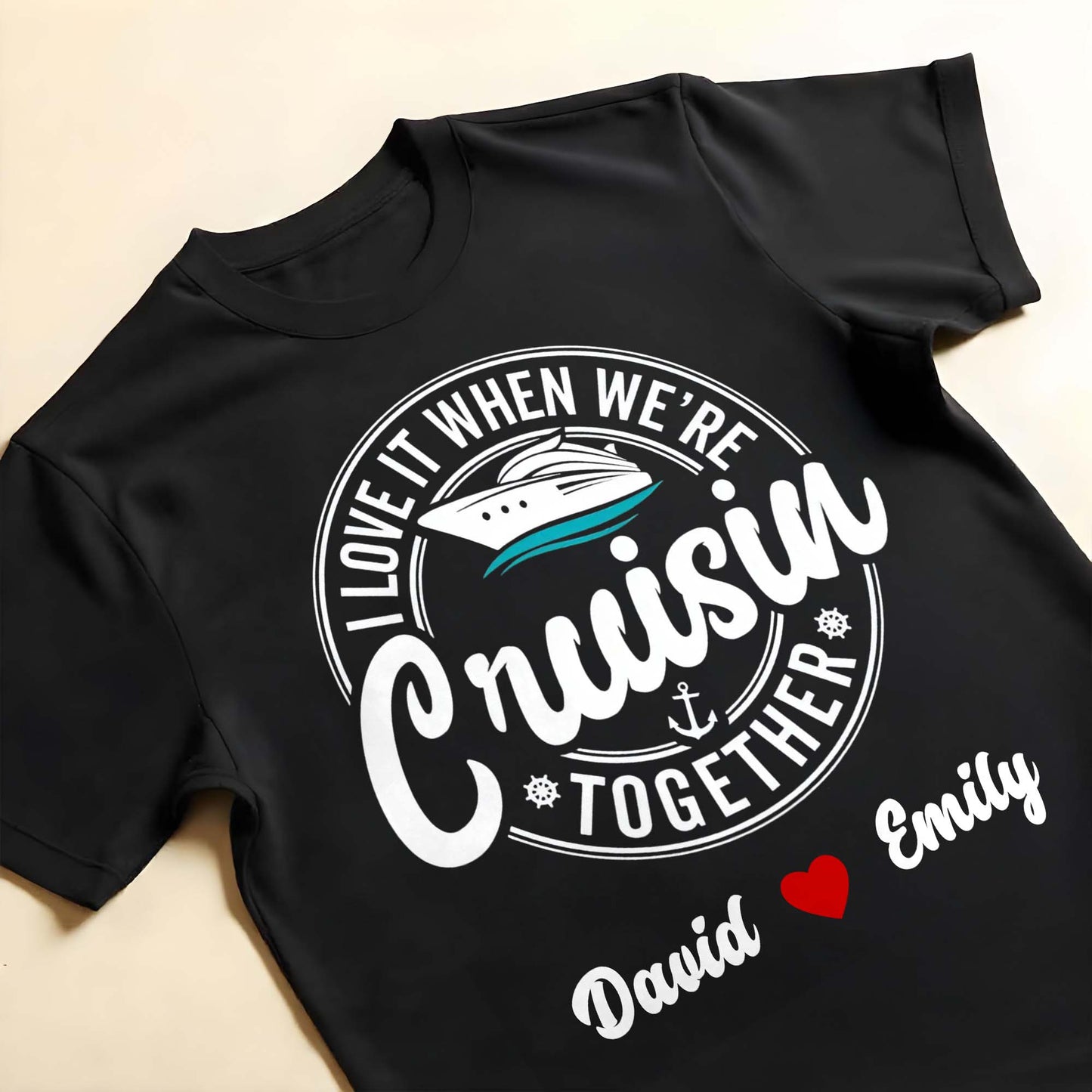 I Love It When We're Cruisin' Together, Ship And Heart