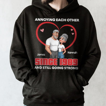Annoying Each Other Since and Still Going Strong Couple Heart
