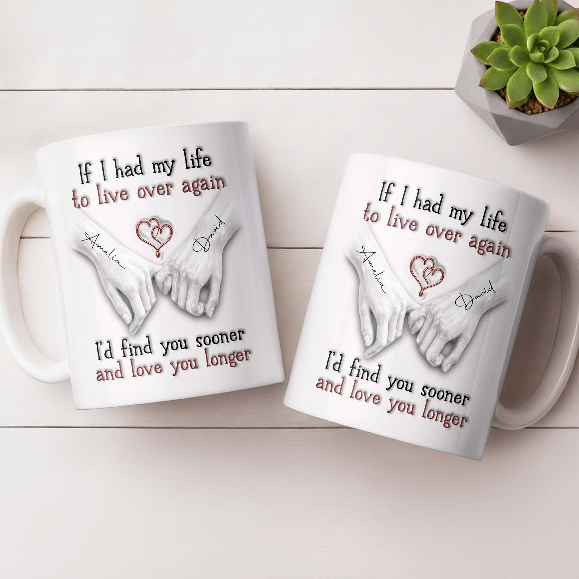 If I Had My Life To Live Over Again I'd Find You Sooner