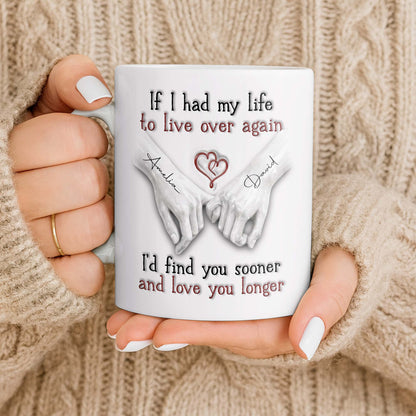 If I Had My Life To Live Over Again I'd Find You Sooner