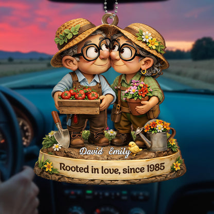 Rooted In Love With Elderly Couple And Gardening Themes