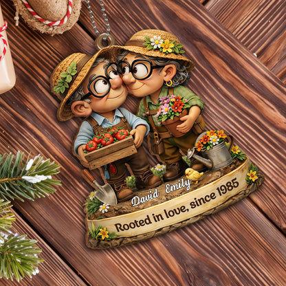 Rooted In Love With Elderly Couple And Gardening Themes