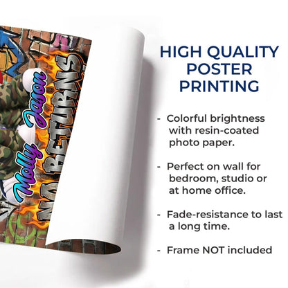 I'm Yours, No Returns Or Refunds, Graffiti Design