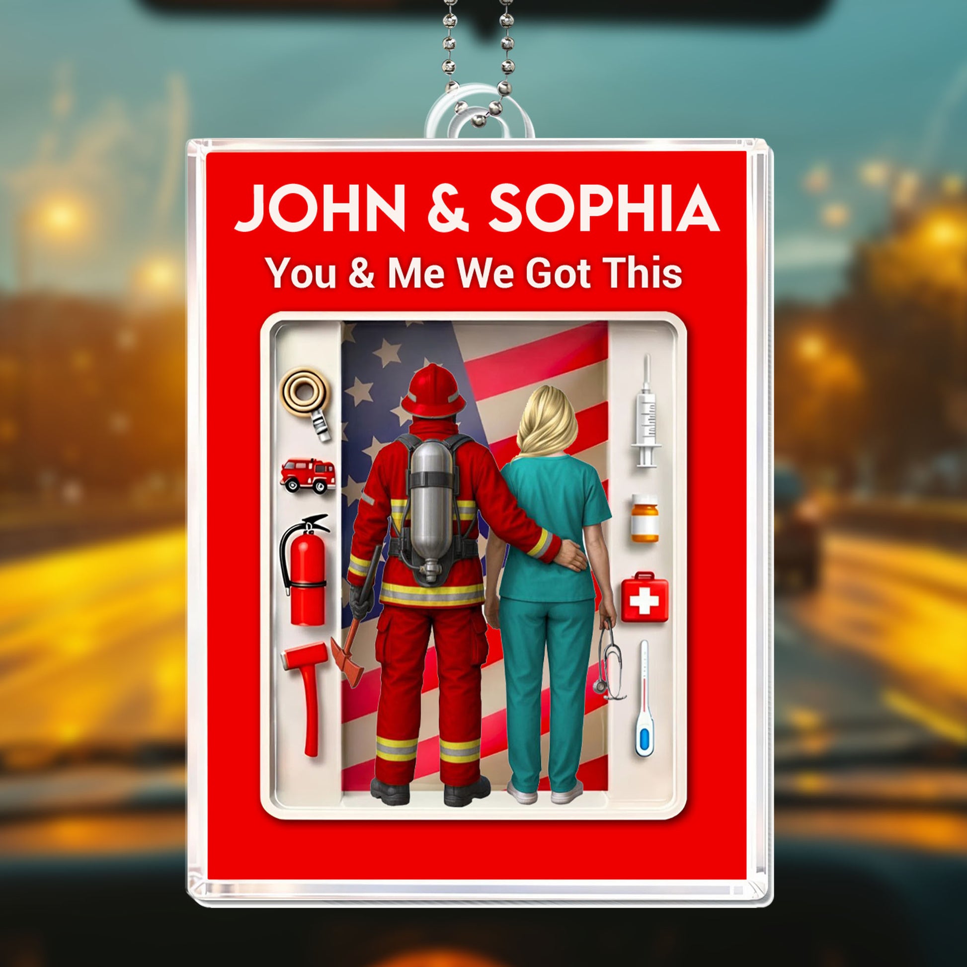 You & Me We Got This, Firefighter And Nurse