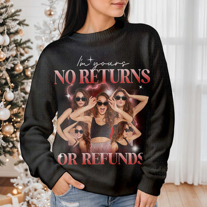 I'm Yours No Returns Or Refunds, Modern Neon Style
