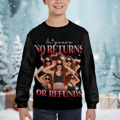 I'm Yours No Returns Or Refunds, Modern Neon Style