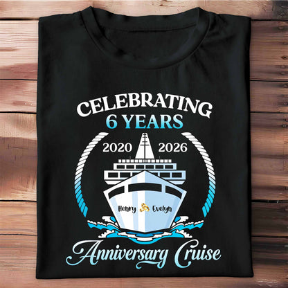 Celebrating 23 Years Anniversary Cruise With Waves and Rope