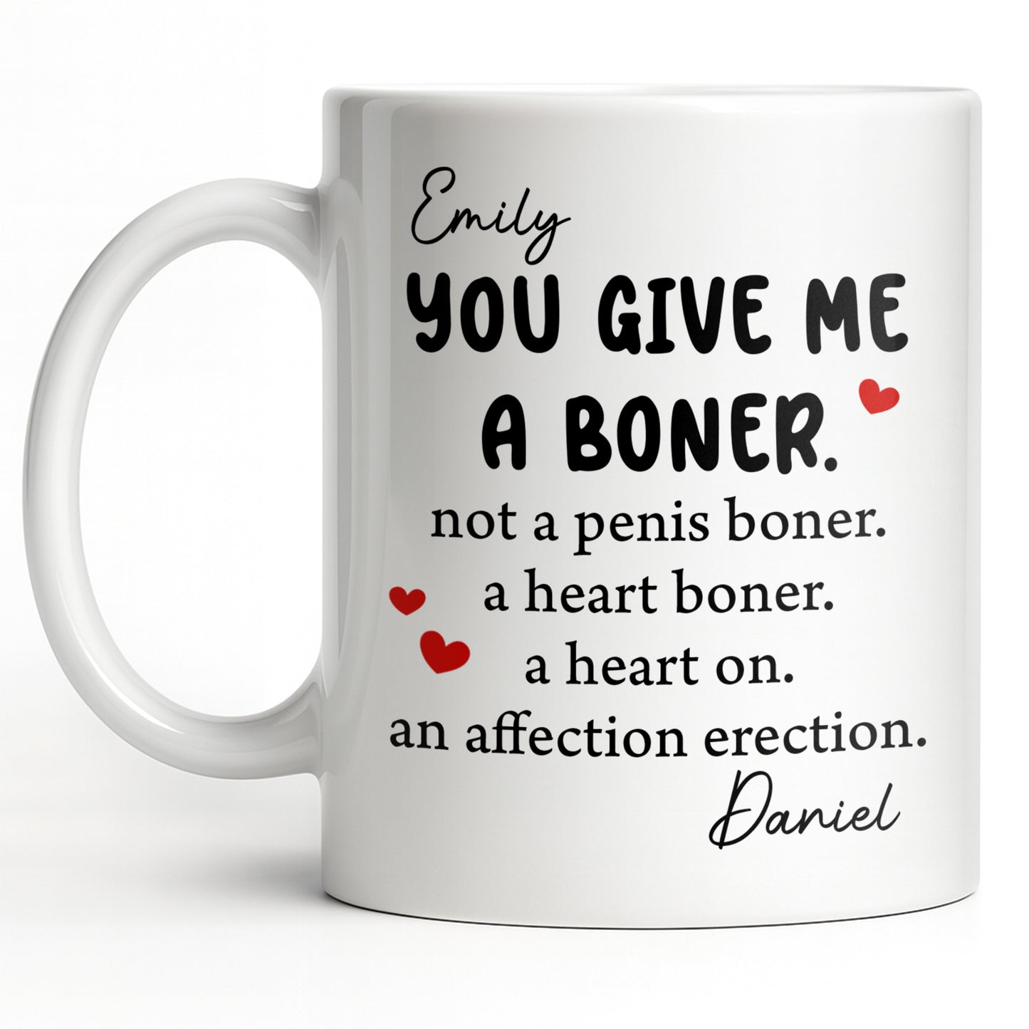 You Give Me A Boner, A Heart On, Hearts